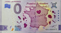 0 Euro Schein J'aime la France UEJJ 2025-1
