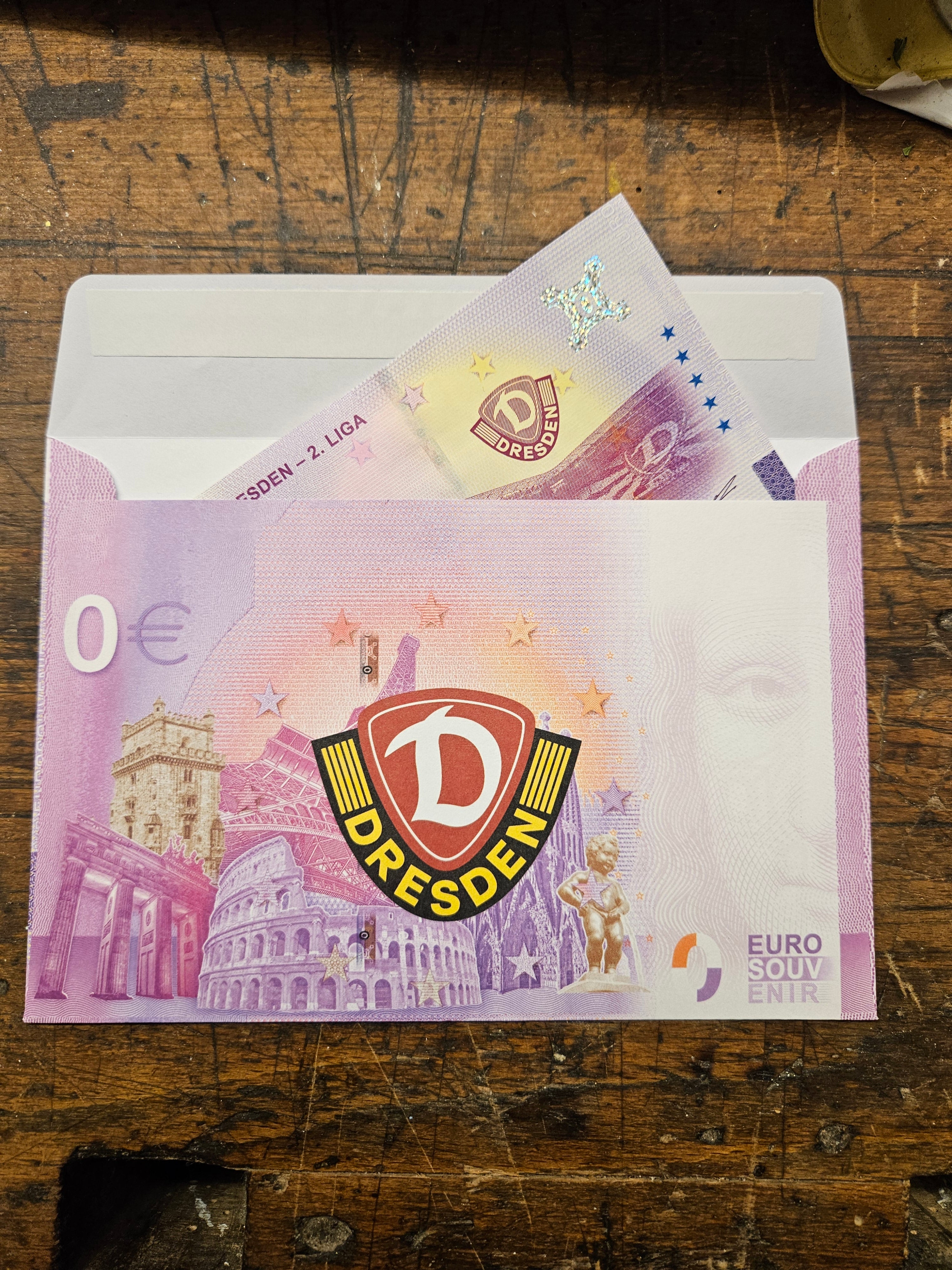 0 Euro Schein SG Dynamo Dresden - 2.Liga XEUY 2025-3