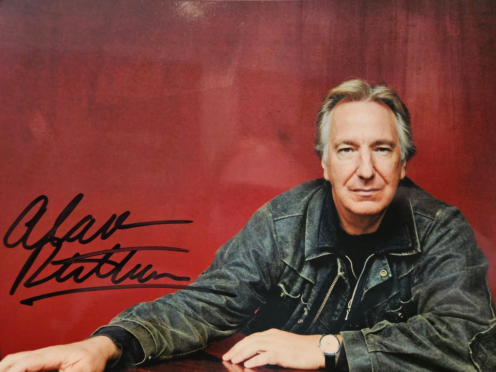 Alan Rickman Autogramm