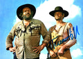 Bud Spencer und Terence Hill Autogramm 20x28 cm