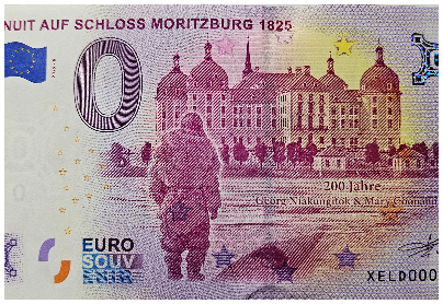 0 Euro Schein Inuit auf Schloss Moritzburg 1825 XELD 2025-6